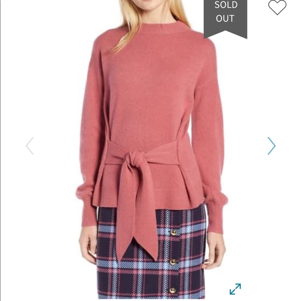 Halogen X Atlantic-Pacific Wool Cashmere Sweater